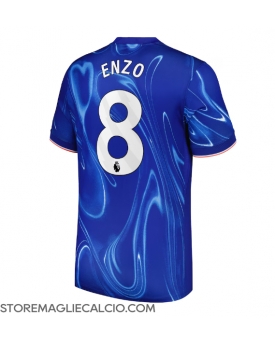 Chelsea Enzo Fernandez #8 Maglia Gara Casa Repliche 2024-25